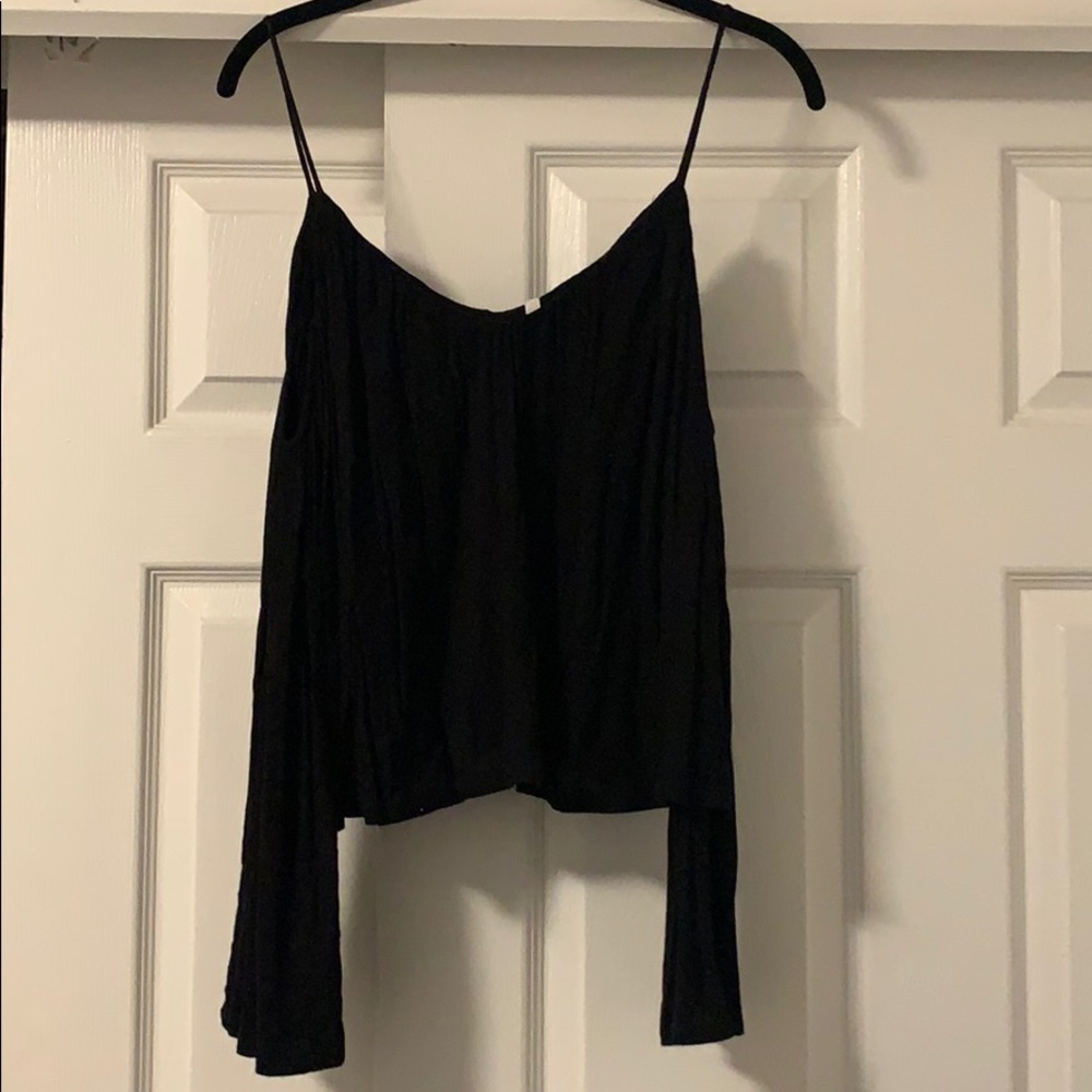 Black going out top